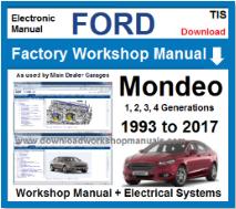 Ford Mondeo Service Repair Workshop Manual
